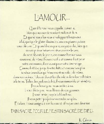 l amour